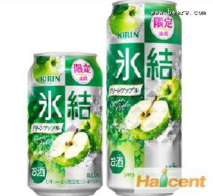 日本麒麟啤酒冰结调酒青苹果6月13日上市