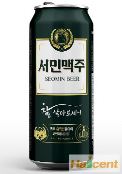 韩国铂金精酿啤酒公司推出新产品“平民啤酒”